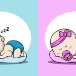 چه زمانی می‌توانم نوزادم را روی شکم بخوابانم؟ زمان خوابیدن نوزاد روی شکم